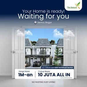 Perumahan The Nature Residence di Sentul 7 Flyer New Lily The Nature