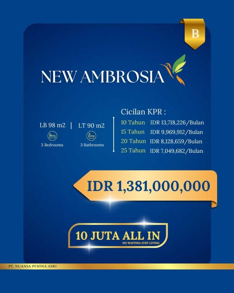Harga New Ambrosia 98 90